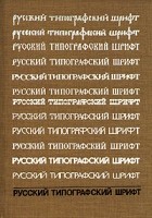 А. Г. Шицгал - Русский типографский шрифт