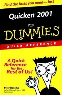 Peter Weverka - Quicken 2001 for Dummies Quick Reference