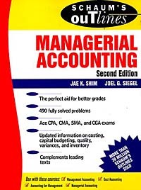 Jae K. Shim - Schaum's Guideline of Managerial Accounting