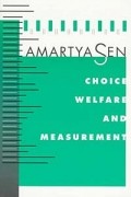 Амартия Кумар Сен - Choice, Welfare and Measurement
