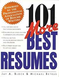 Jay A. Block - 101 More Best Resumes