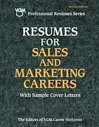 Editors of VGM - Resumes for Sales and Marketing Careers