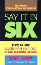 Ron Hoff - Say It in Six
