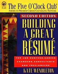  - Building a Great Resume