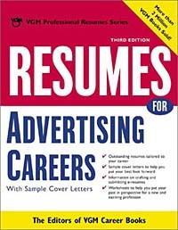 Editors of VGM Career Books - Resumes for Advertising Careers