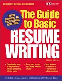 Editors of VGM - The Guide to Basic Resume Writing
