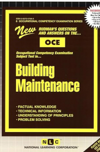 Jack Rudman - New Rudman's Questions and Answers on the Occupational Competency Examination in Building Maintenance (Oce 8)
