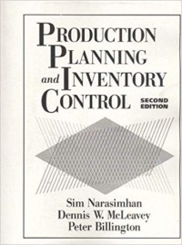  - Production Planning and Inventory Control