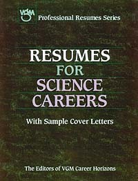 Editors of VGM Career Books - Resumes for Science Careers