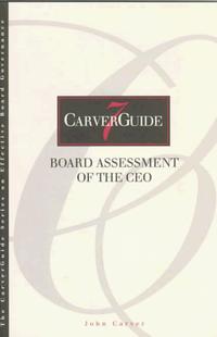 Джон Карвер - CarverGuide, Board Assessment of the CEO (Carverguide Series , No 7)