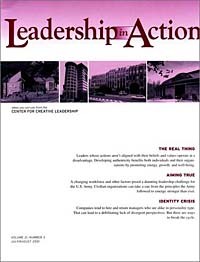Martin Wilcox - Leadership in Action, No. 2, 2001 (J-B LIA Single Issue Leadership in Action)