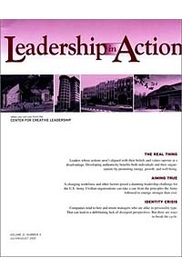 Martin Wilcox - Leadership in Action, No. 2, 2001 (J-B LIA Single Issue Leadership in Action)