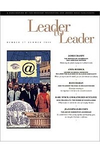 Frances Hesselbein - Leader to Leader (LTL), Summer 2000 (J-B Drucker Foundation Series)