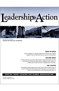 Martin Wilcox - Leadership in Action, No. 6, 2001 (Jossey-Bass Journal)
