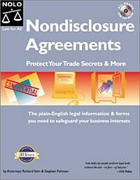  - Nondisclosure Agreements: Protect Your Trade Secrets and More (Nondisclosure Agreements, 1st Ed)
