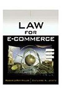  - Law for E-Commerce