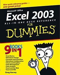 Greg Harvey - Excel 2003 All-in-One Desk Reference for Dummies