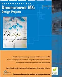  - Dreamweaver MX Design Projects