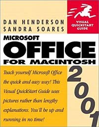  - Microsoft Office 2001 for Macintosh Visual Quickstart Guide