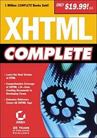  - XHTML Complete