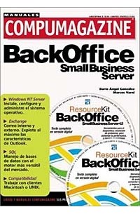  - BackOffice Small Business Server 4.5: Manual de Configuracion y Uso con CD-ROM: Manuales Compumagazine, en Espanol / Spanish