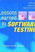 Lessons Learned in Software Testing