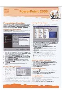 Quick Source - Microsoft PowerPoint 2000 Quick Source Guide