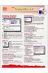 Quick Source, Quick Source - Novell GroupWise 6.0 Quick Source Reference Guide
