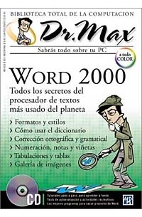  - Word 2000 con CD-ROM: Dr. Max, en Espanol / Spanish