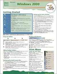 Quick Source - Microsoft Windows 2000 Quick Source Guide
