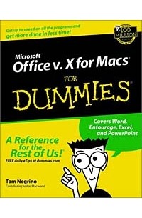 Tom Negrino - Microsoft Office v.10 for Macs for Dummies