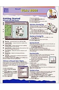 Quick Source, Quick Source - Microsoft Visio 2000 Quick Source Reference Guide