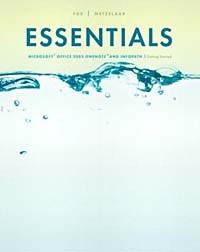  - Essentials : Microsoft Office InfoPath and OneNote 2003 (Essentials (Prentice-Hall, Inc.).)