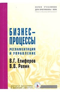  - Бизнес-процессы. Регламентация и управление