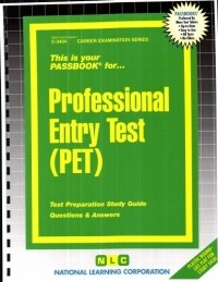 Jack Rudman - Professional Entry Test (PET) (Career Examination Series C-3404)