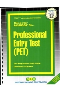 Jack Rudman - Professional Entry Test (PET) (Career Examination Series C-3404)