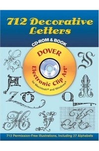 Dover - 712 Decorative Letters (Dover Electronic Clip Art)