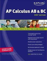  - Kaplan AP Calculus AB & BC 2007 (Kaplan Ap Calculus Ab and Bc)