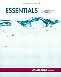 Michael Brooks - Javascript, Level One (ESSENTIALS FOR DESIGN)