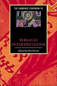 Джон Бартон - The Cambridge Companion to Biblical Interpretation (Cambridge Companions to Religion)