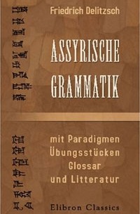 Friedrich Delitzsch - Assyrische Grammatik mit Paradigmen, ungsstcken, Glossar und Litteratur
