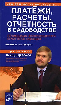 Виктор Щелоков - Платежи, расчеты, отчетность в садоводстве. Рекомендации для председателей, бухгалтеров, садоводов