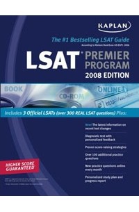 Kaplan - Kaplan LSAT 2008, Premier Program (w/ CD-ROM)