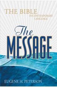 Eugene H. Peterson - The Message: The Bible In Contemporary Language, Burgundy Bonded Leather
