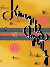 Джордж Херриман - Krazy & Ignatz 1937-1938: "Shifting Sands Dusts its Cheeks in Powdered Beauty" (Krazy Kat) (Krazy and Ignatz)