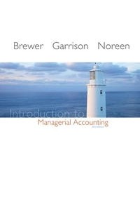  - Introduction to Managerial Accounting