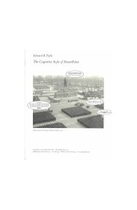 Edward R. Tufte - The Cognitive Style of PowerPoint: Pitching Out Corrupts Within, Second Edition