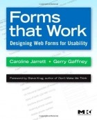  - Forms that Work: Designing Web Forms for Usability (Interactive Technologies)