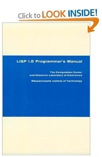 LISP 1.5 Programmer's Manual