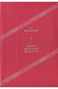 В. Г. Белинский - Взгляд на русскую литературу (сборник)